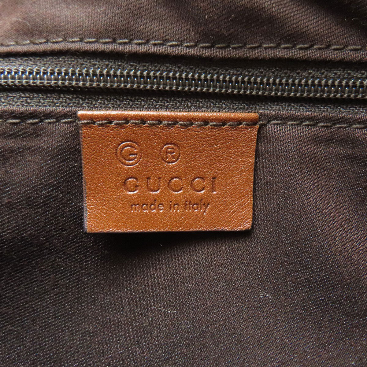 GUCCI Shoulder Bag 231819 leather Brown Outlet one belt