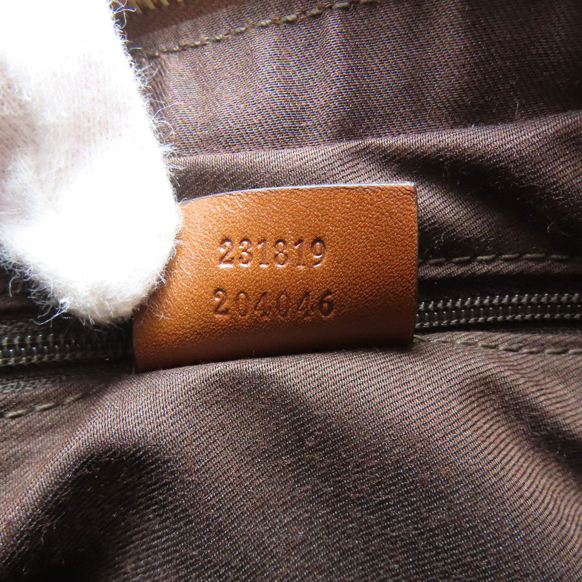 GUCCI Shoulder Bag 231819 leather Brown Outlet one belt