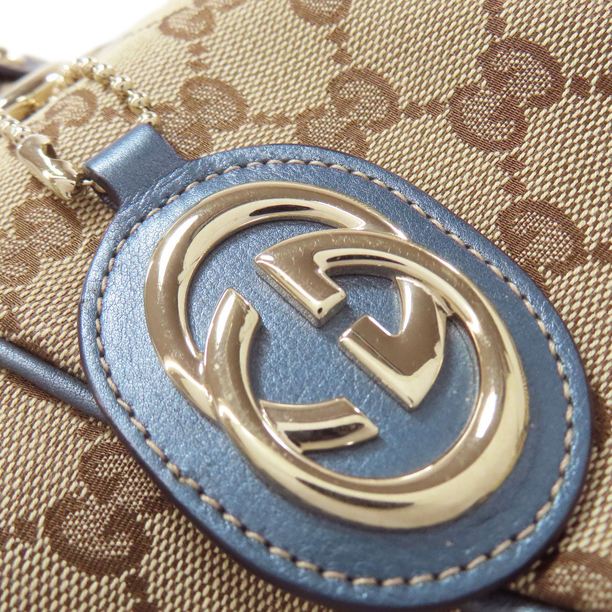 GUCCI Handbag 211944 canvas Brown Sukey GG