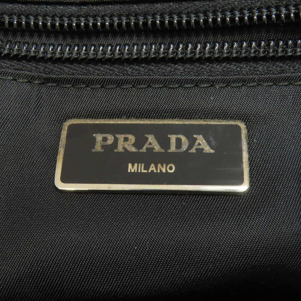 PRADA Sling bag Nylon black logoMetal