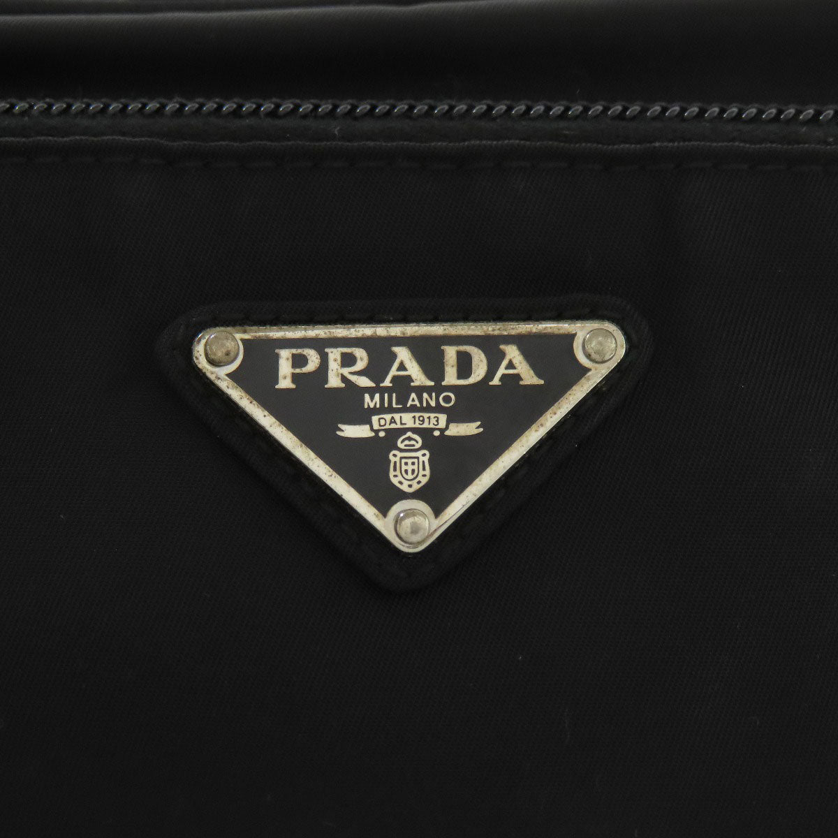 PRADA Sling bag Nylon black logoMetal