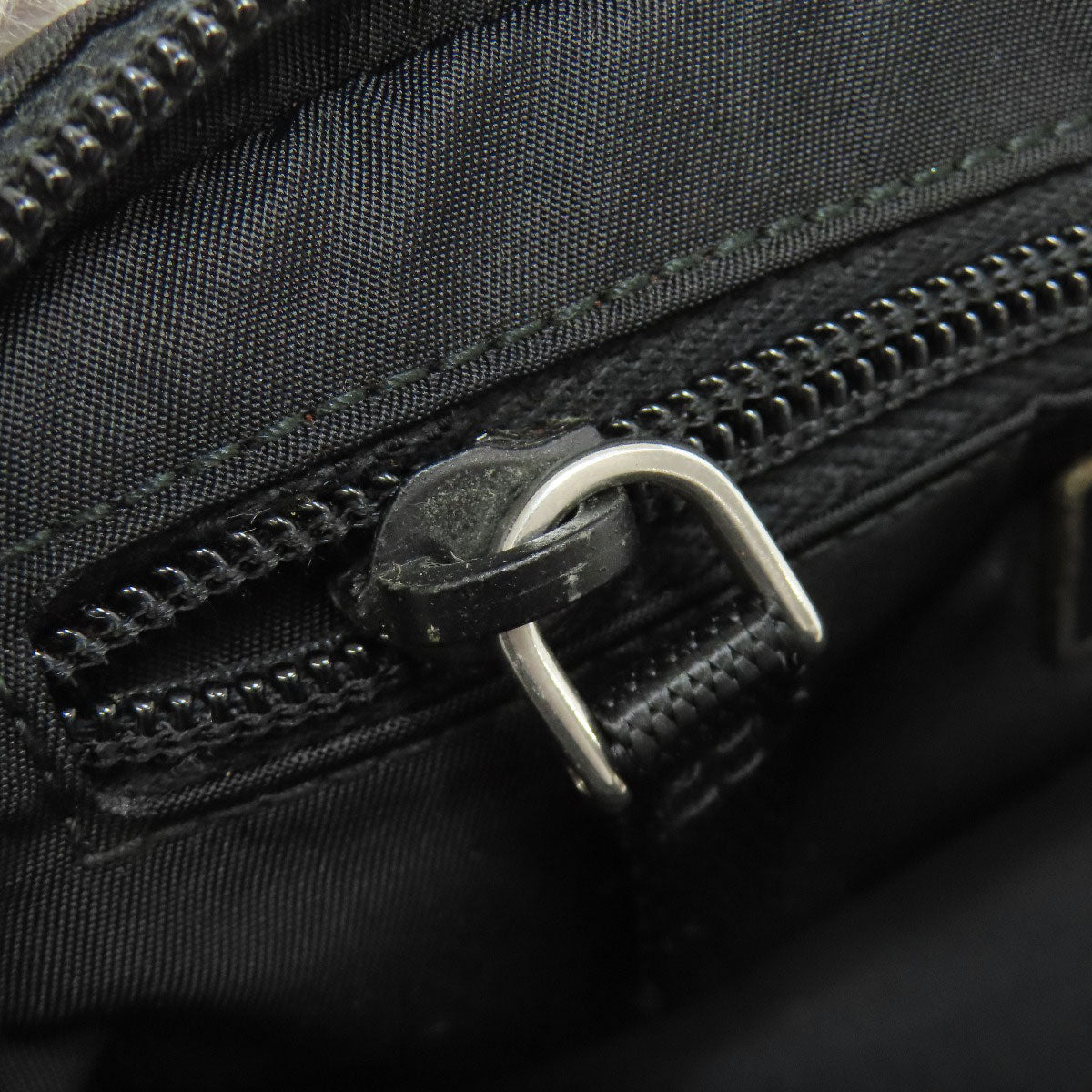 PRADA Sling bag Nylon black logoMetal