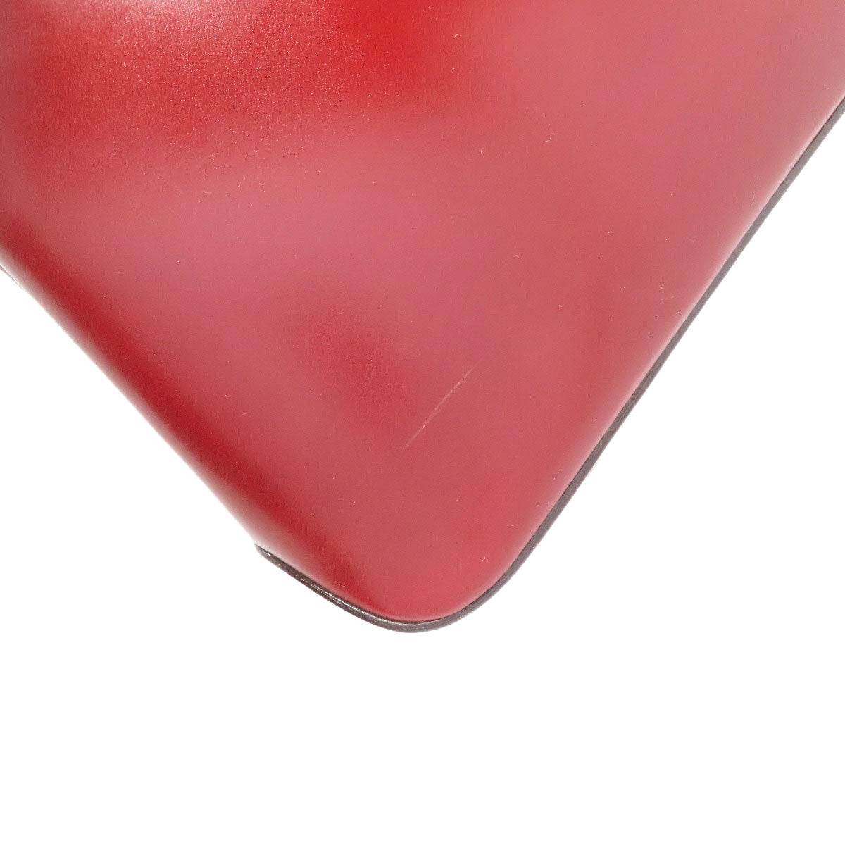 BURBERRY Handbag leather Red logo