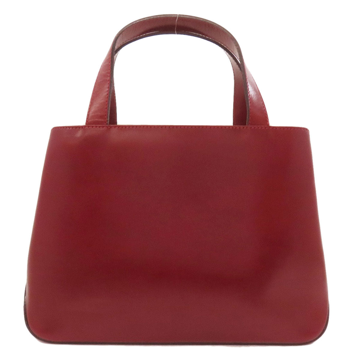 BURBERRY Handbag leather Red logo