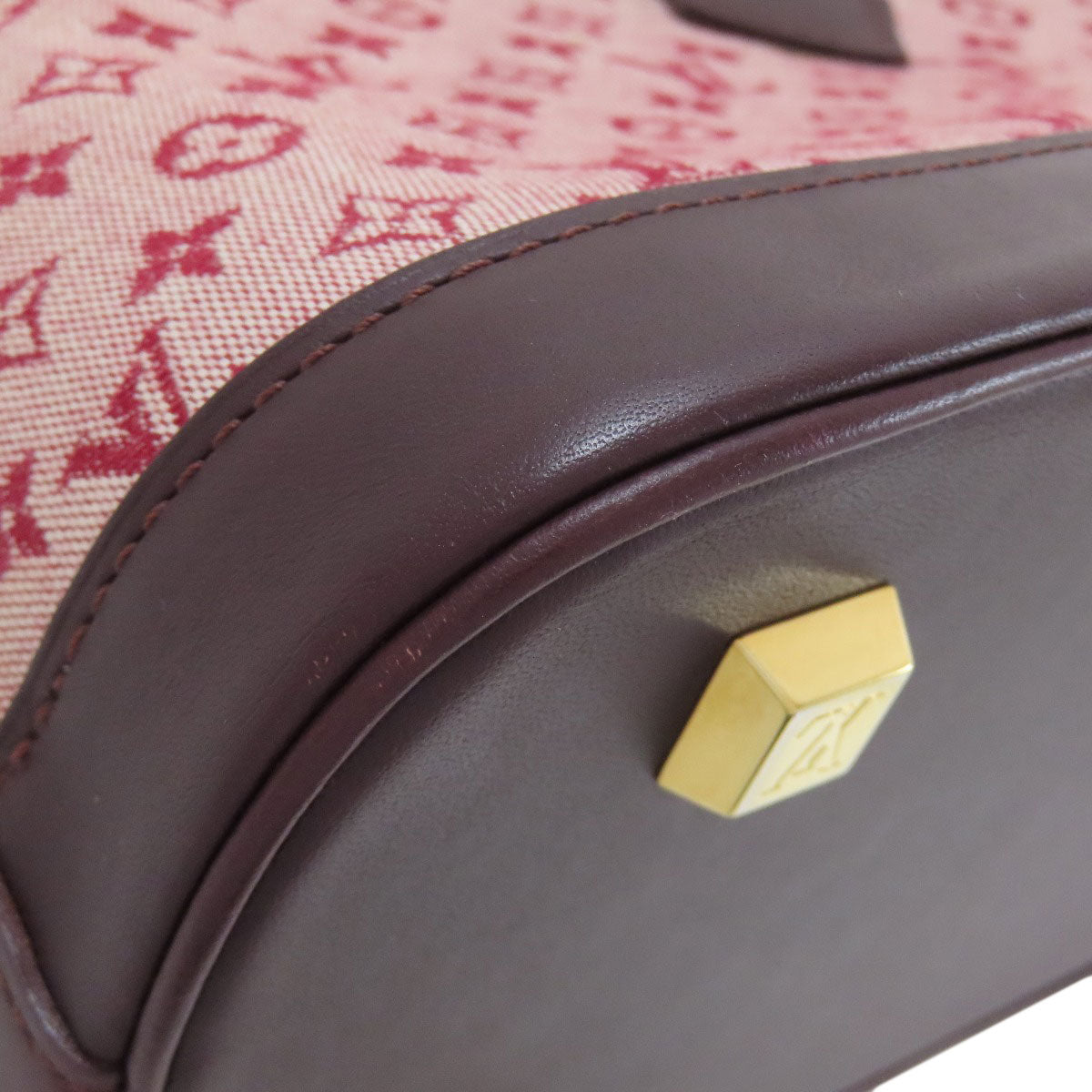 LOUIS VUITTON Handbag M92207 Monogram mini pink Alma Ron