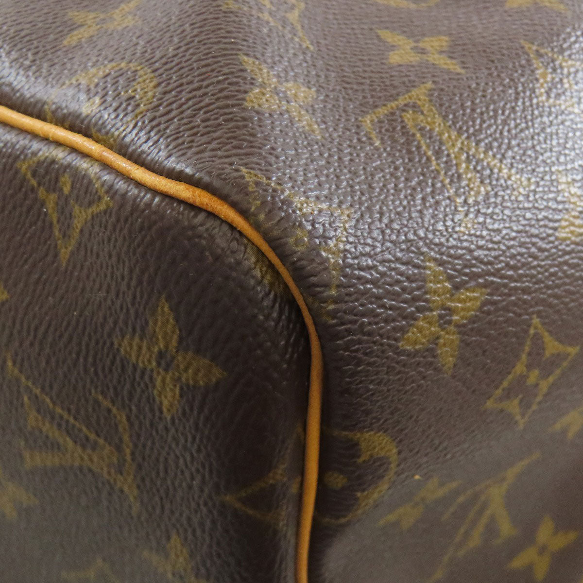 LOUIS VUITTON Boston Duffel bag M41424 Monogram canvas Brown Keepall 55