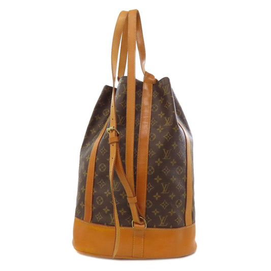 LOUIS VUITTON Backpack M42244 Monogram canvas Brown RandonneeGM