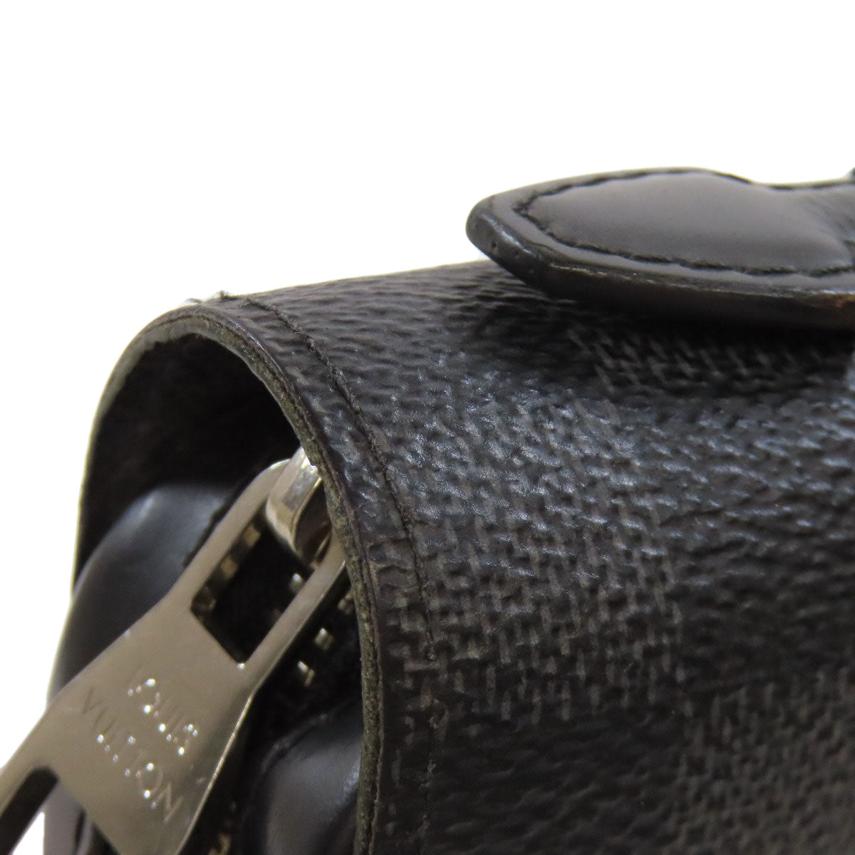 LOUIS VUITTON business bag N41503 Damier canvas gray Zippy XL