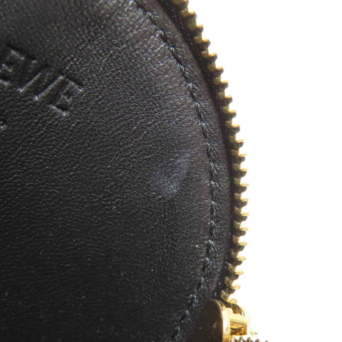 LOEWE Accessory pouch canvas Navy Cookie Charm Pouch Anagram