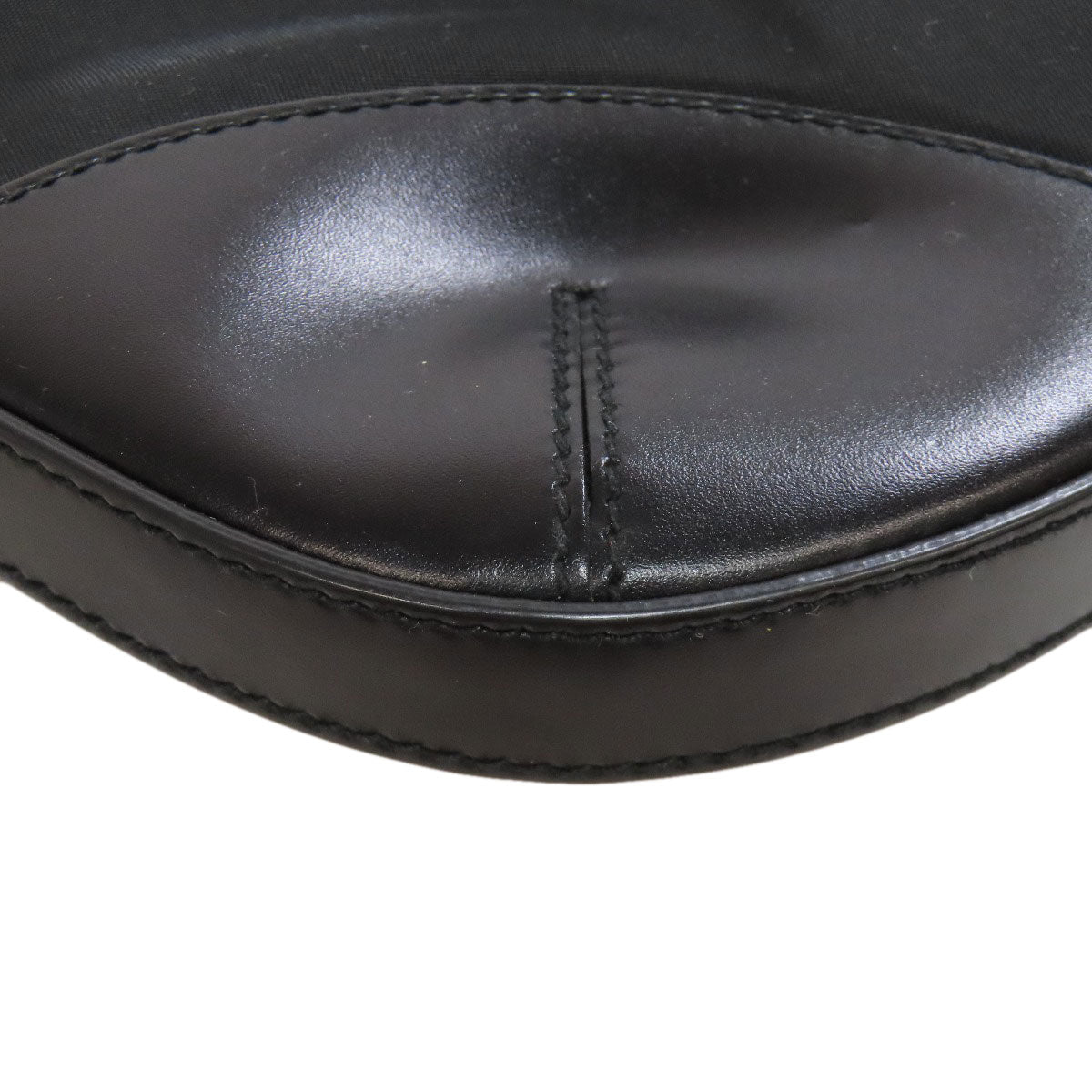 PRADA Shoulder Bag Nylon black logoMetal