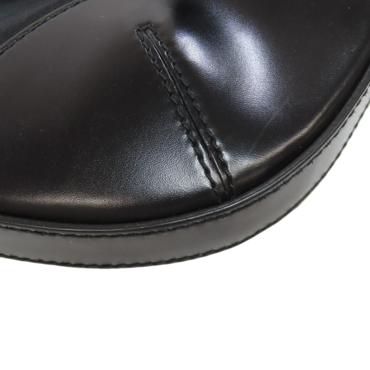 PRADA Shoulder Bag Nylon black logoMetal