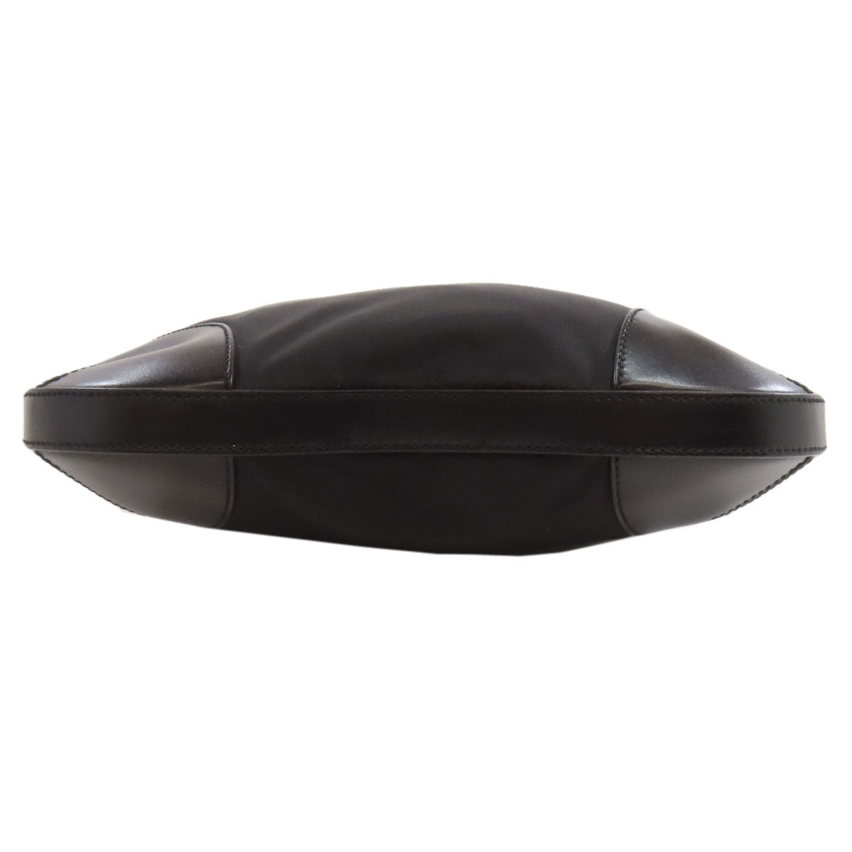 PRADA Shoulder Bag Nylon black logoMetal