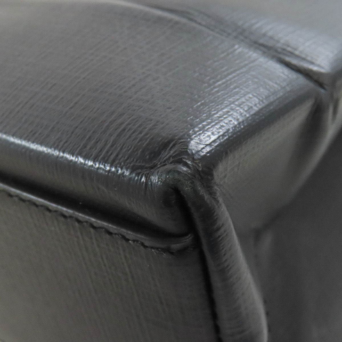 BALENCIAGA Handbag 597860 leather black Shopping tote 2WAY