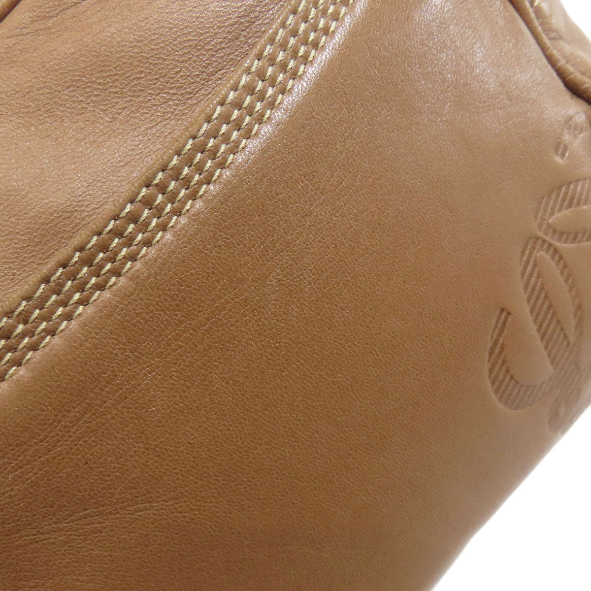 LOEWE Handbag lambskin Brown anagram