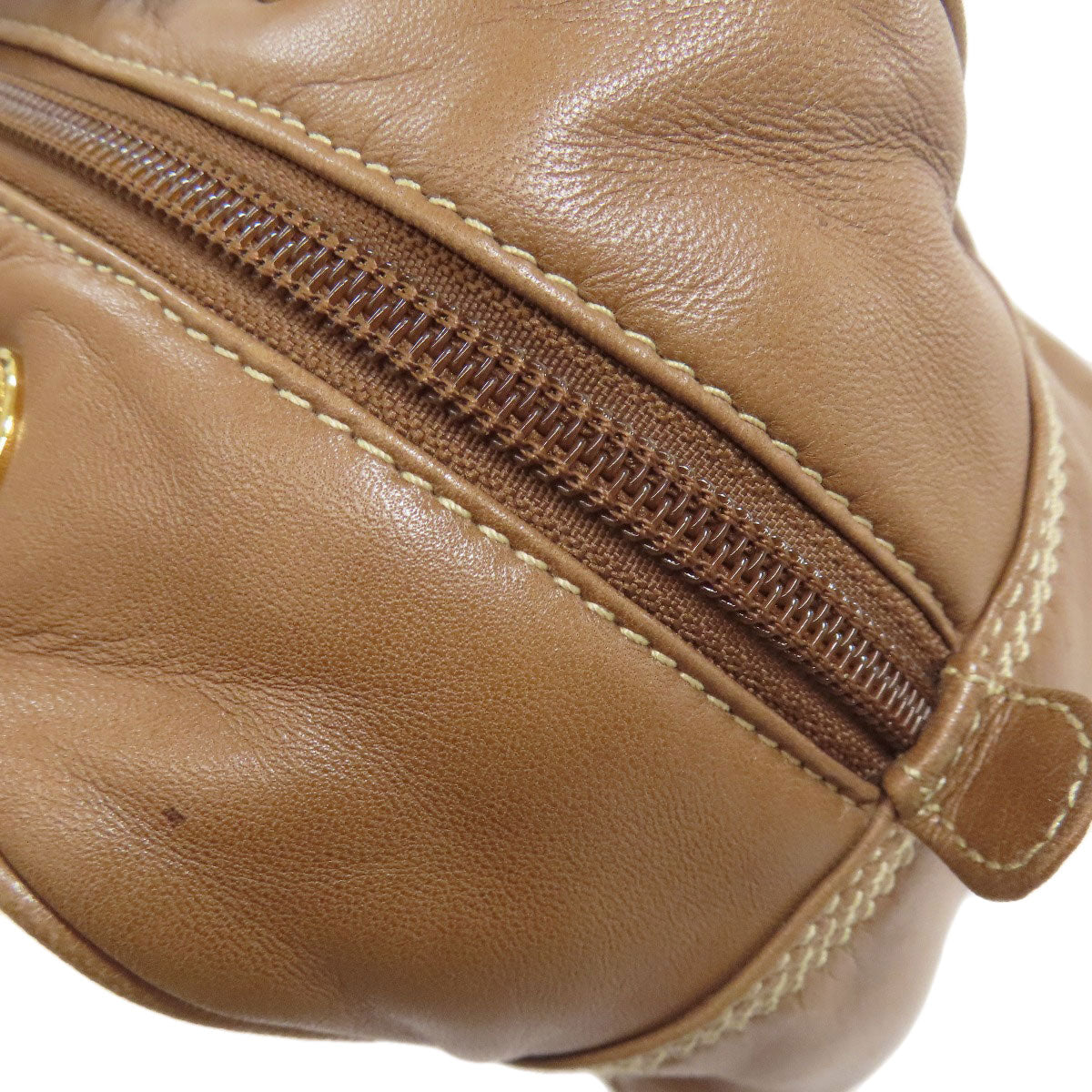 LOEWE Handbag lambskin Brown anagram