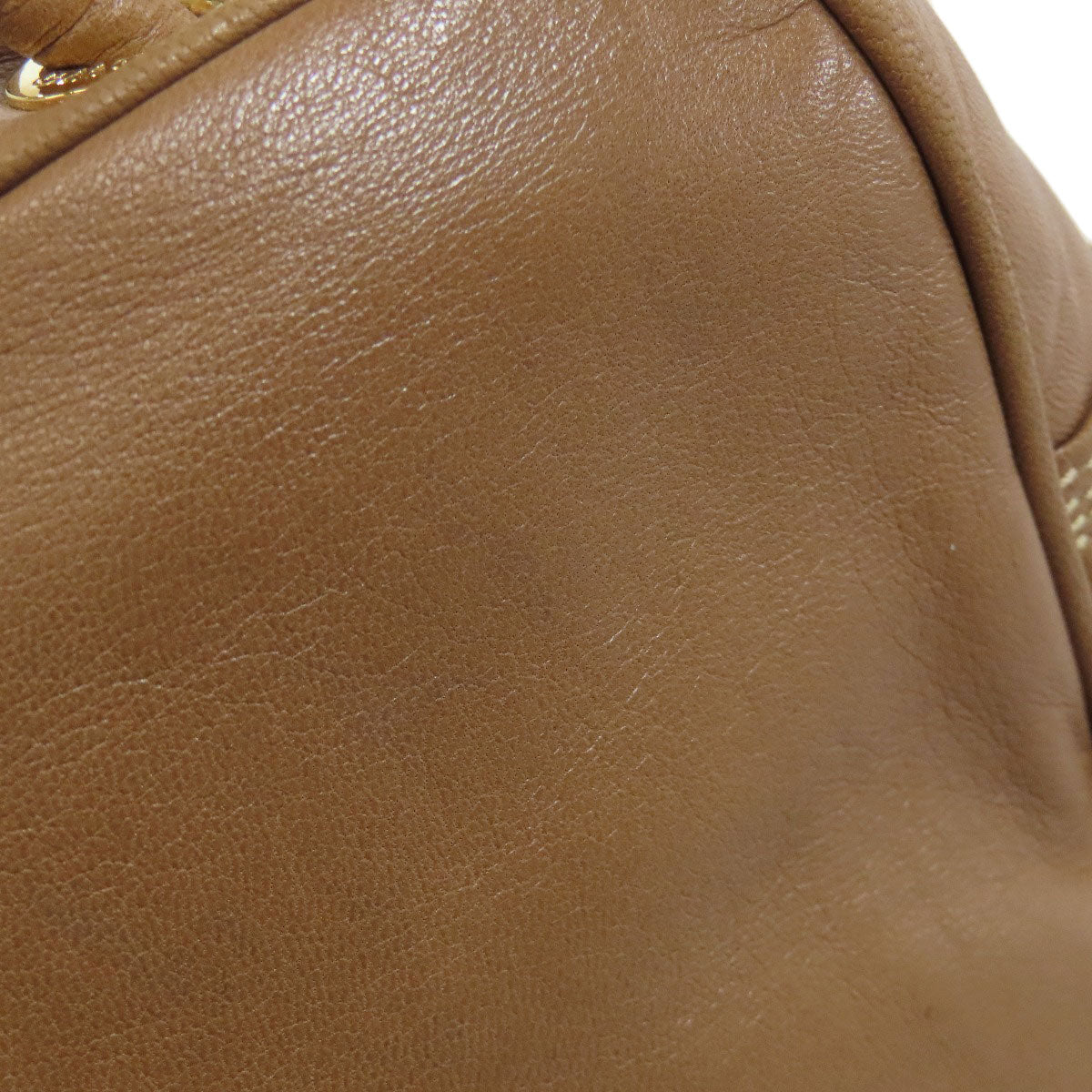 LOEWE Handbag lambskin Brown anagram