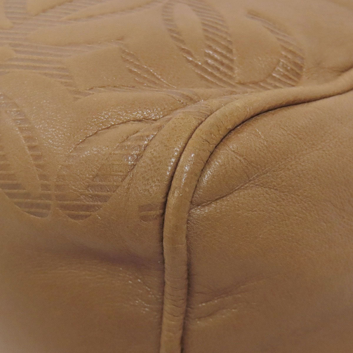LOEWE Handbag lambskin Brown anagram