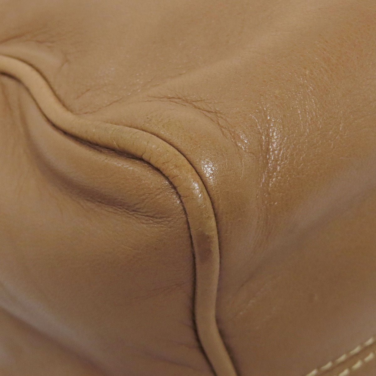 LOEWE Handbag lambskin Brown anagram