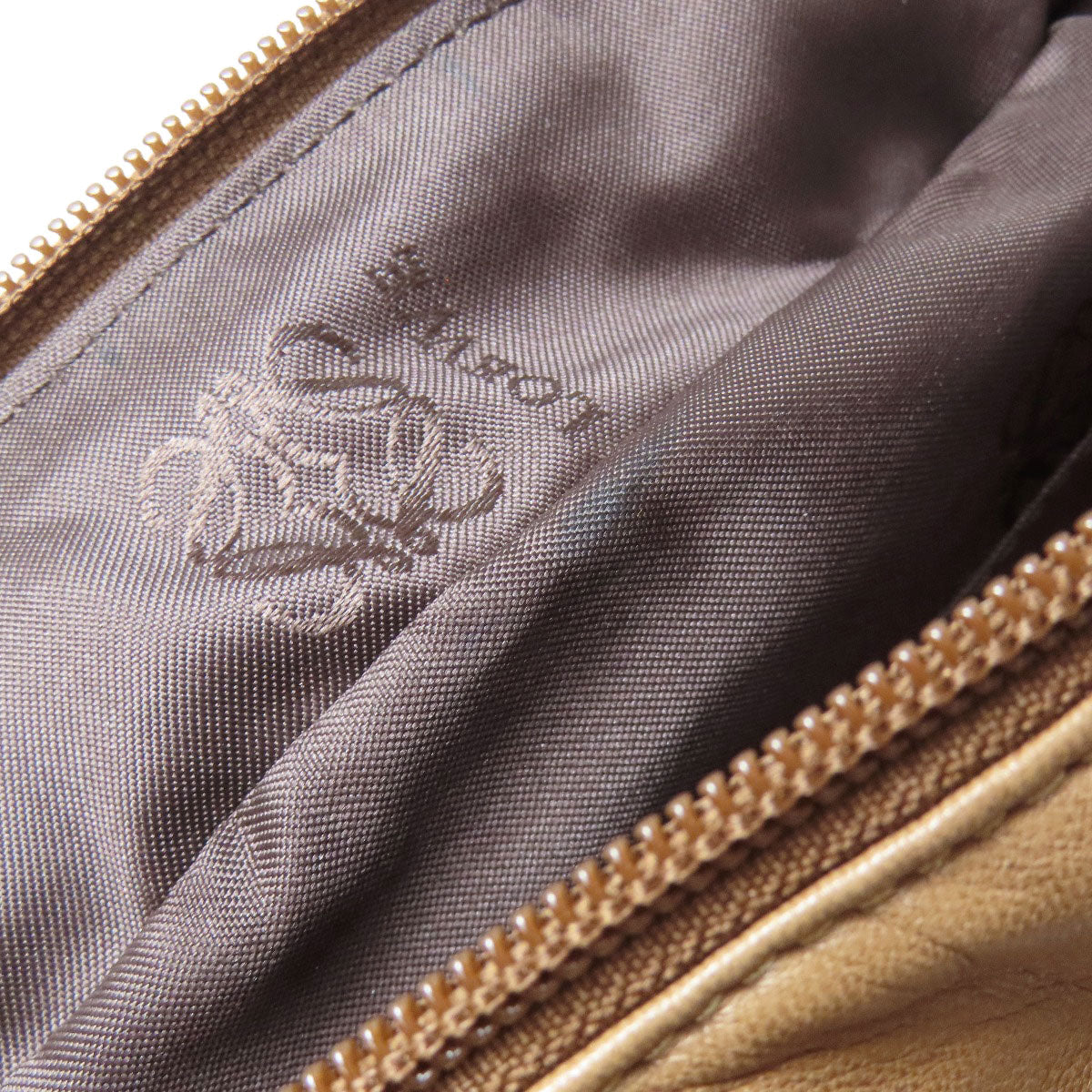 LOEWE Handbag lambskin Brown anagram