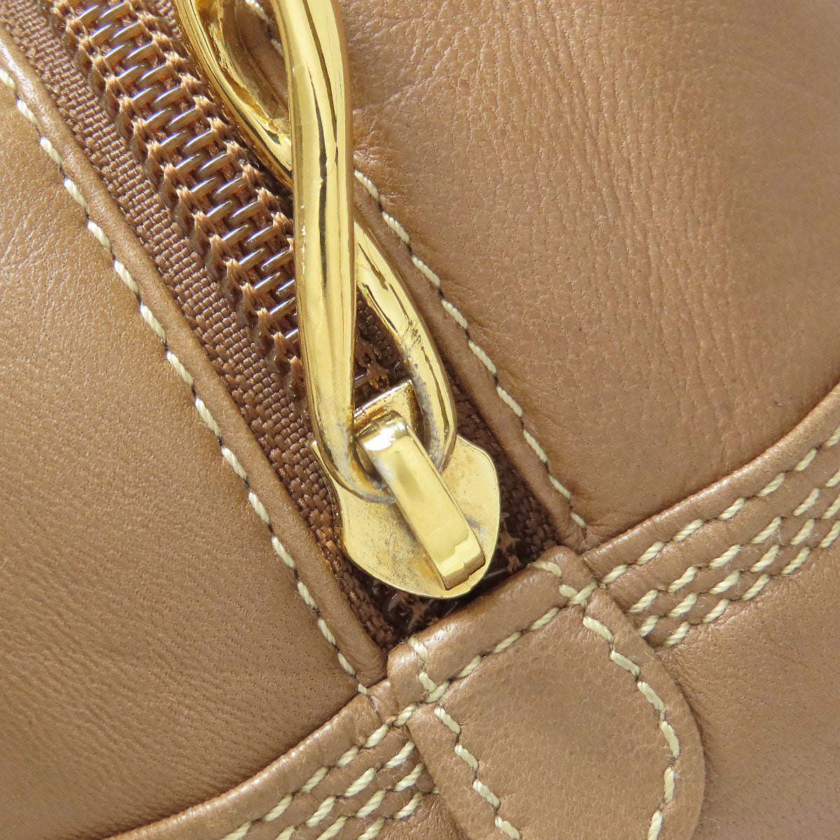 LOEWE Handbag lambskin Brown anagram