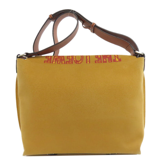 LOEWE Shoulder Bag canvas Brown Messenger bag