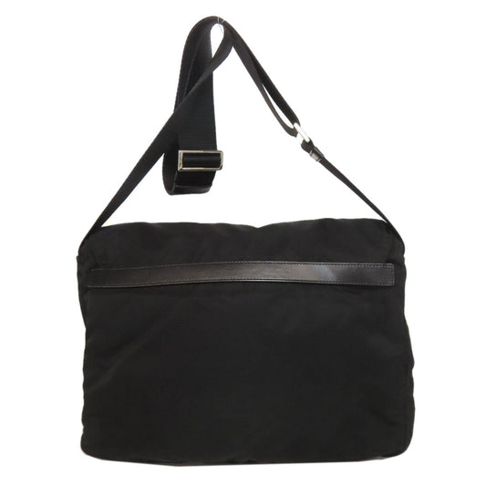 PRADA Shoulder Bag BT6671 Nylon black logoMetal