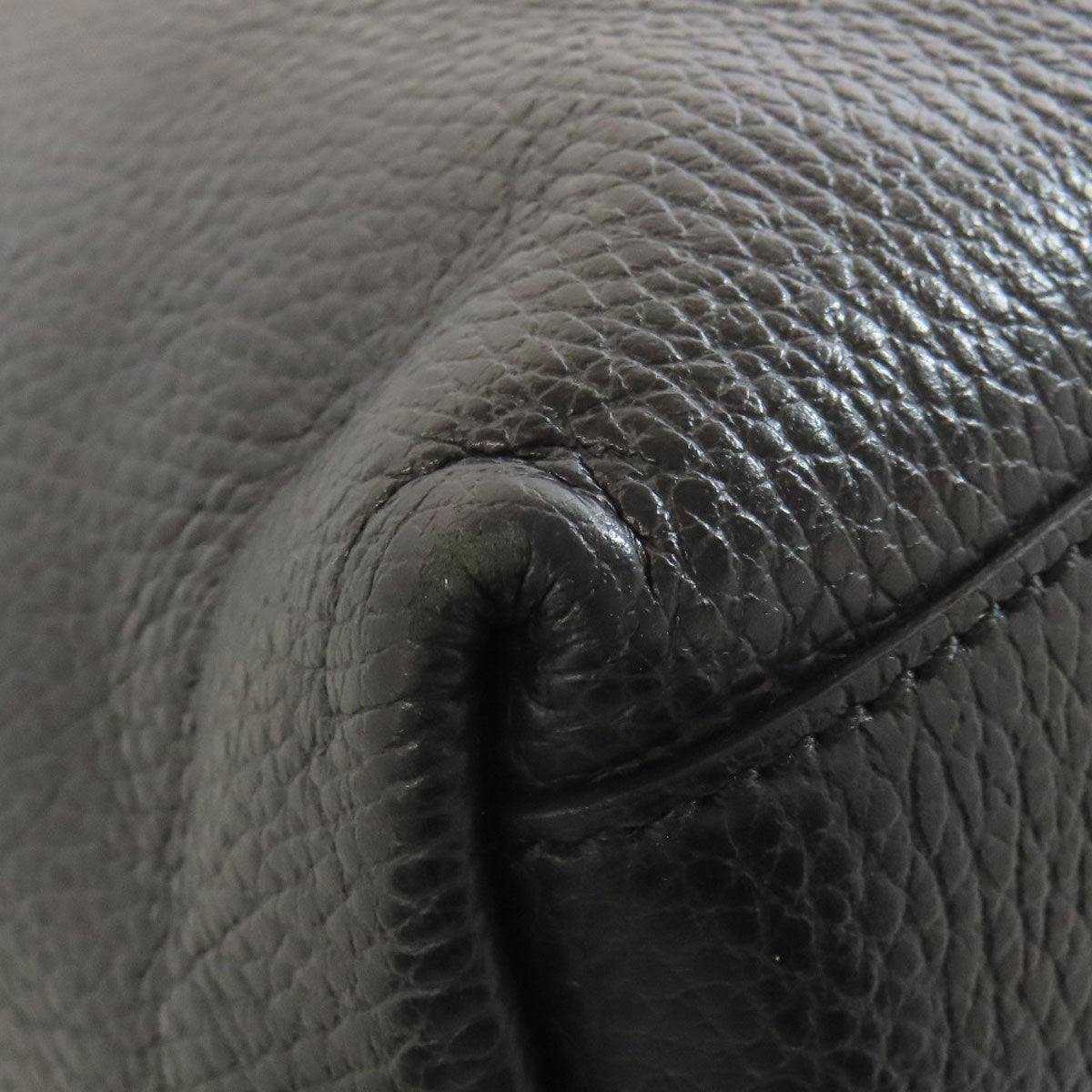 GUCCI Shoulder Bag 449711 leather black Outlet One Belt Interlocking G