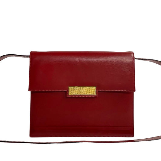 Dior Shoulder Bag leather Red