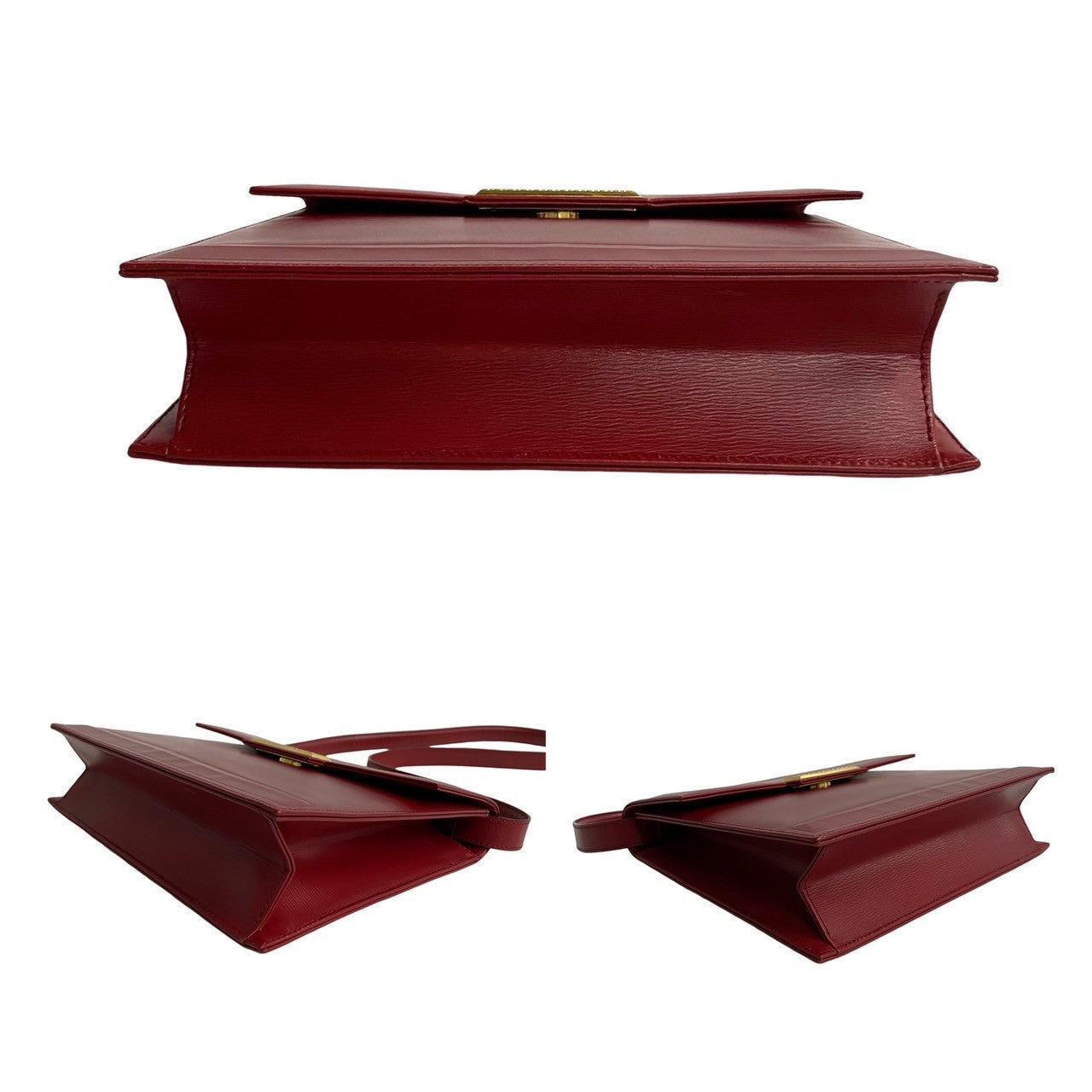 Dior Shoulder Bag leather Red