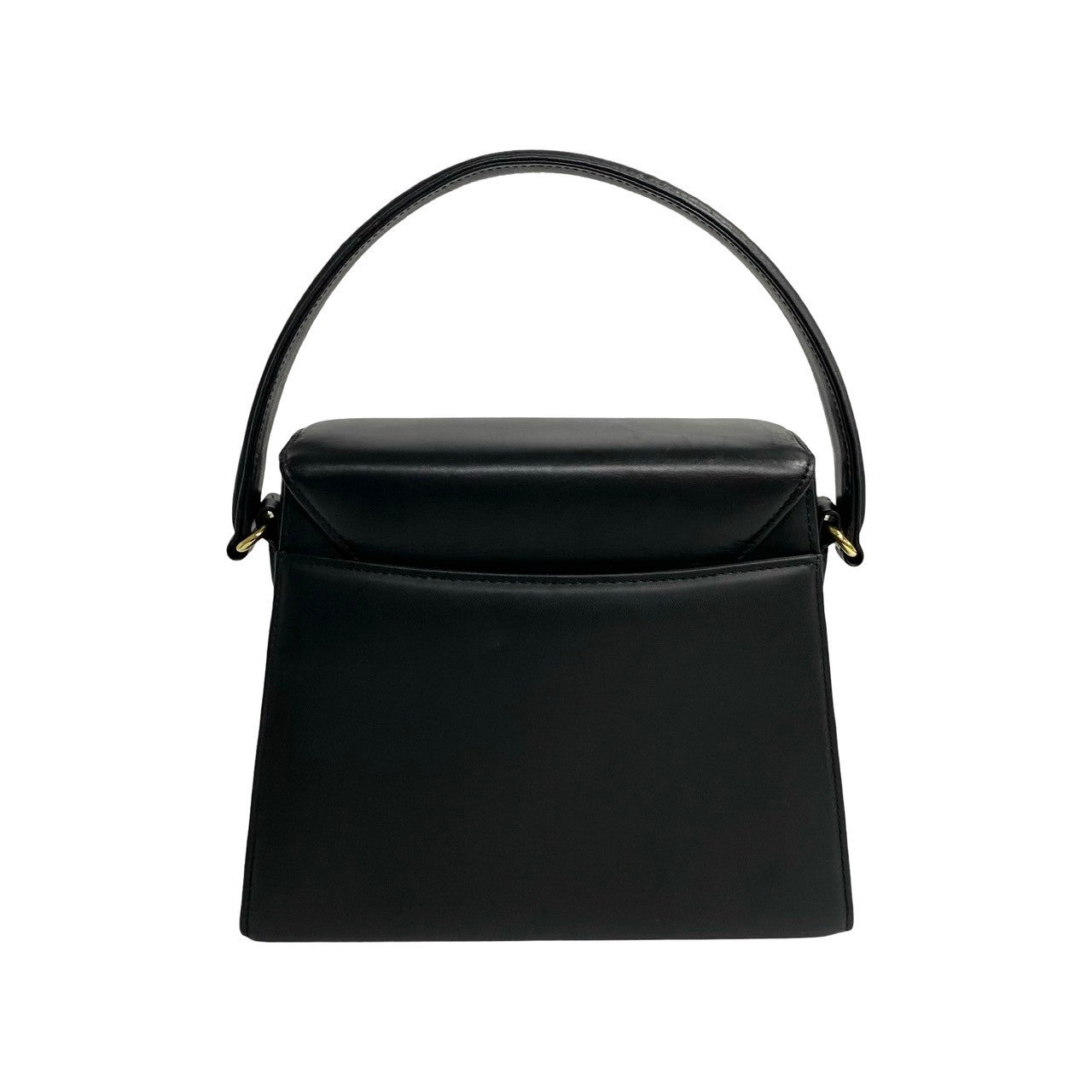 GIVENCHY Handbag leather black 4Glogo Metal mens(Unisex) Used Authentic