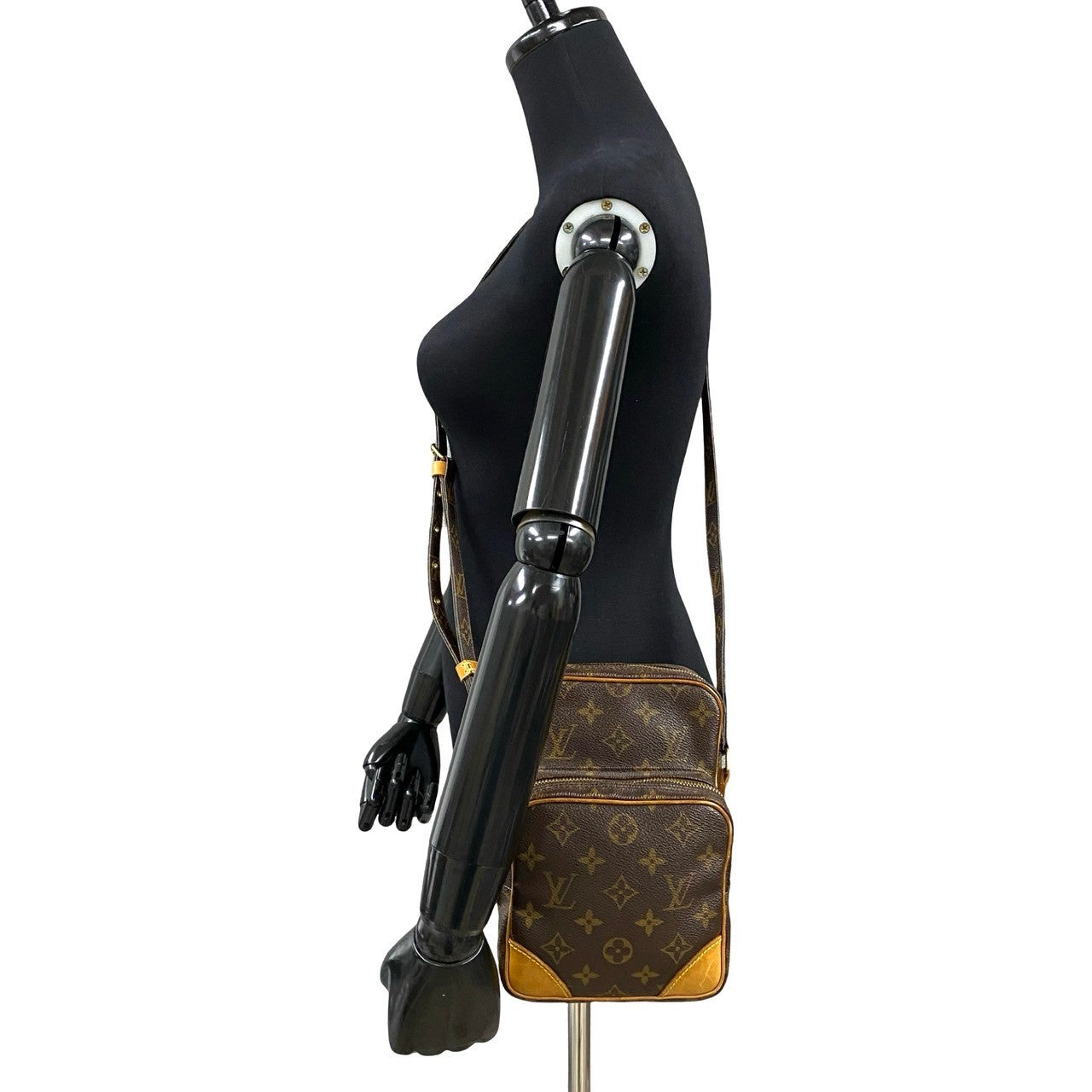 LOUIS VUITTON Shoulder Bag M45236 Leather, PVC Brown Monogram Amazone Women(Unisex) Used Authentic