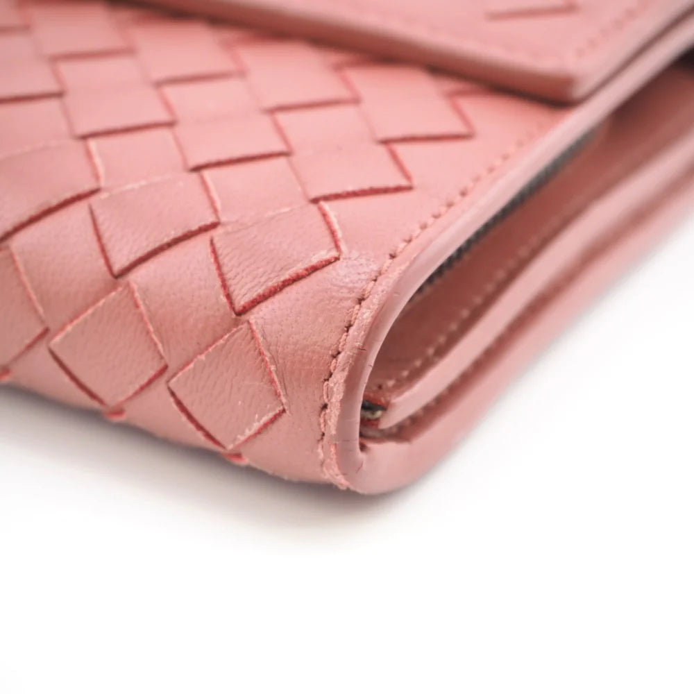 BOTTEGA VENETA Intrecciato
Long Wallet Leather Women Used
Authentic