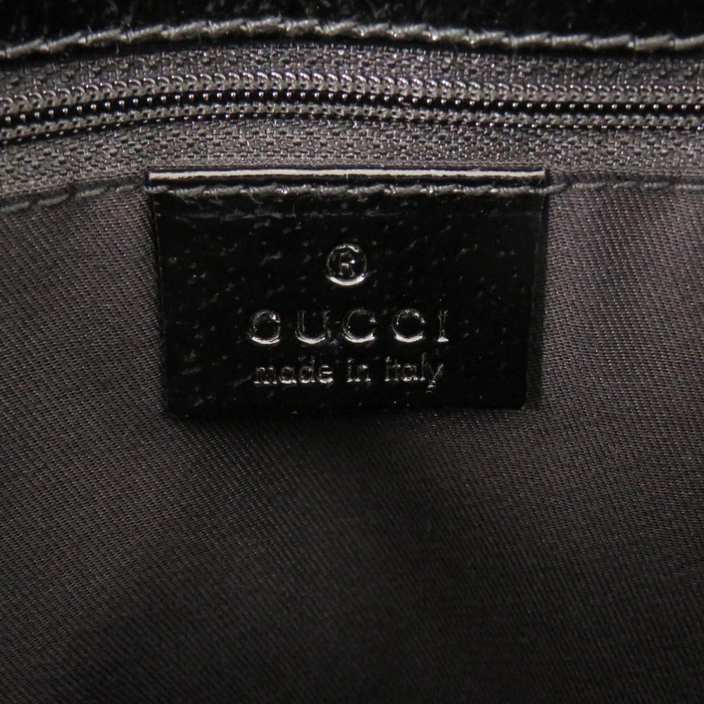 GUCCI Tote Bag 120840 GG canvas black Women Used Authentic
