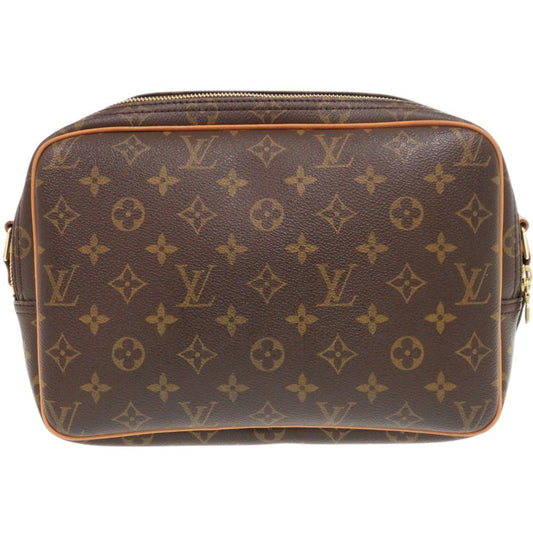 LOUIS VUITTON Shoulder Bag M45254 Monogram canvas Brown Monogram Reporter PM mens(Unisex) Used Authentic