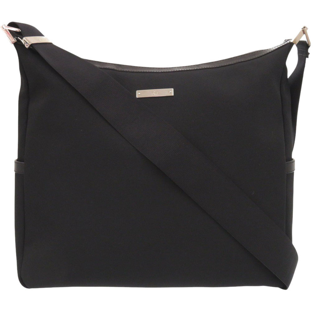GUCCI Shoulder Bag Nylon black Women Used Authentic