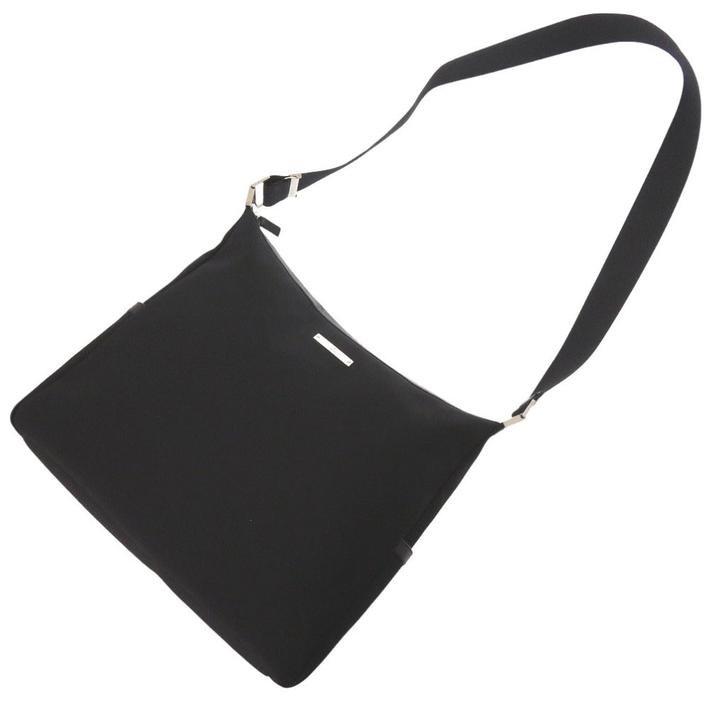 GUCCI Shoulder Bag Nylon black Women Used Authentic
