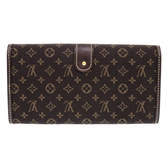 LOUIS VUITTON Long Wallet Purse M63006 Monogram Ideal Fuzan Sara Women Used Authentic
