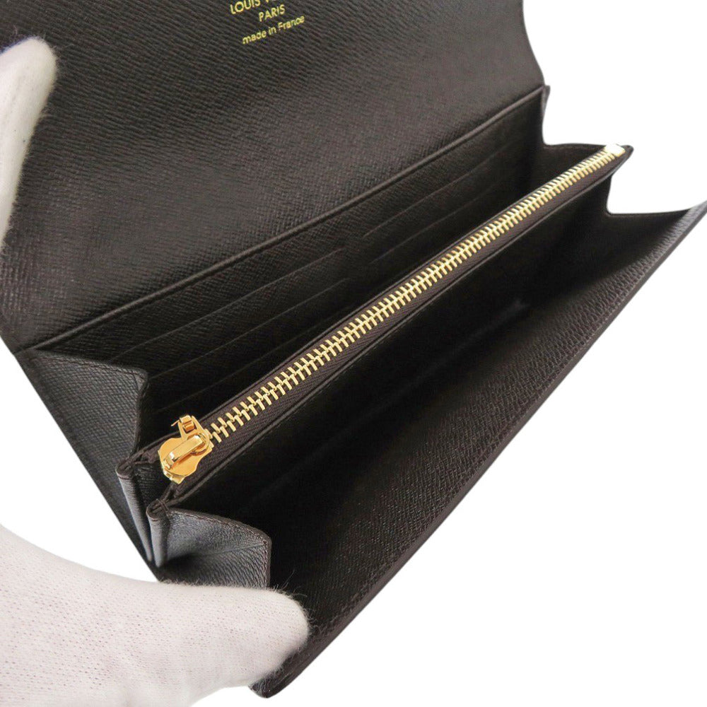LOUIS VUITTON Long Wallet Purse M63006 Monogram Ideal Fuzan Sara Women Used Authentic