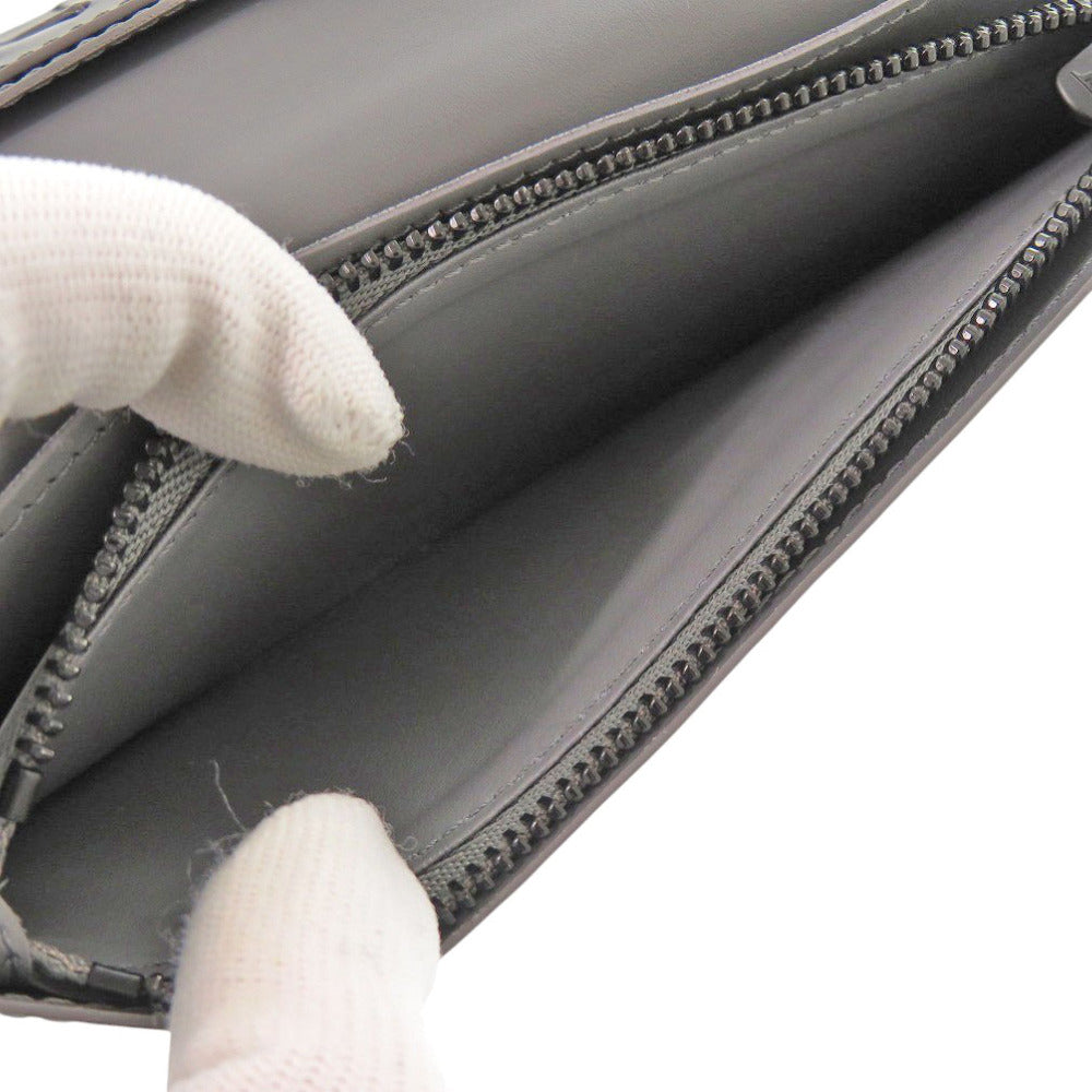 LOUIS VUITTON Long Wallet Purse M81335 Monogram canvas Monogram canvas gray Portefeuille Plaza Women Used Authentic