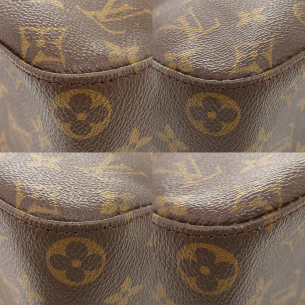 LOUIS VUITTON Shoulder Bag M51145 Monogram canvas Brown Monogram LoopingGM Women Used Authentic