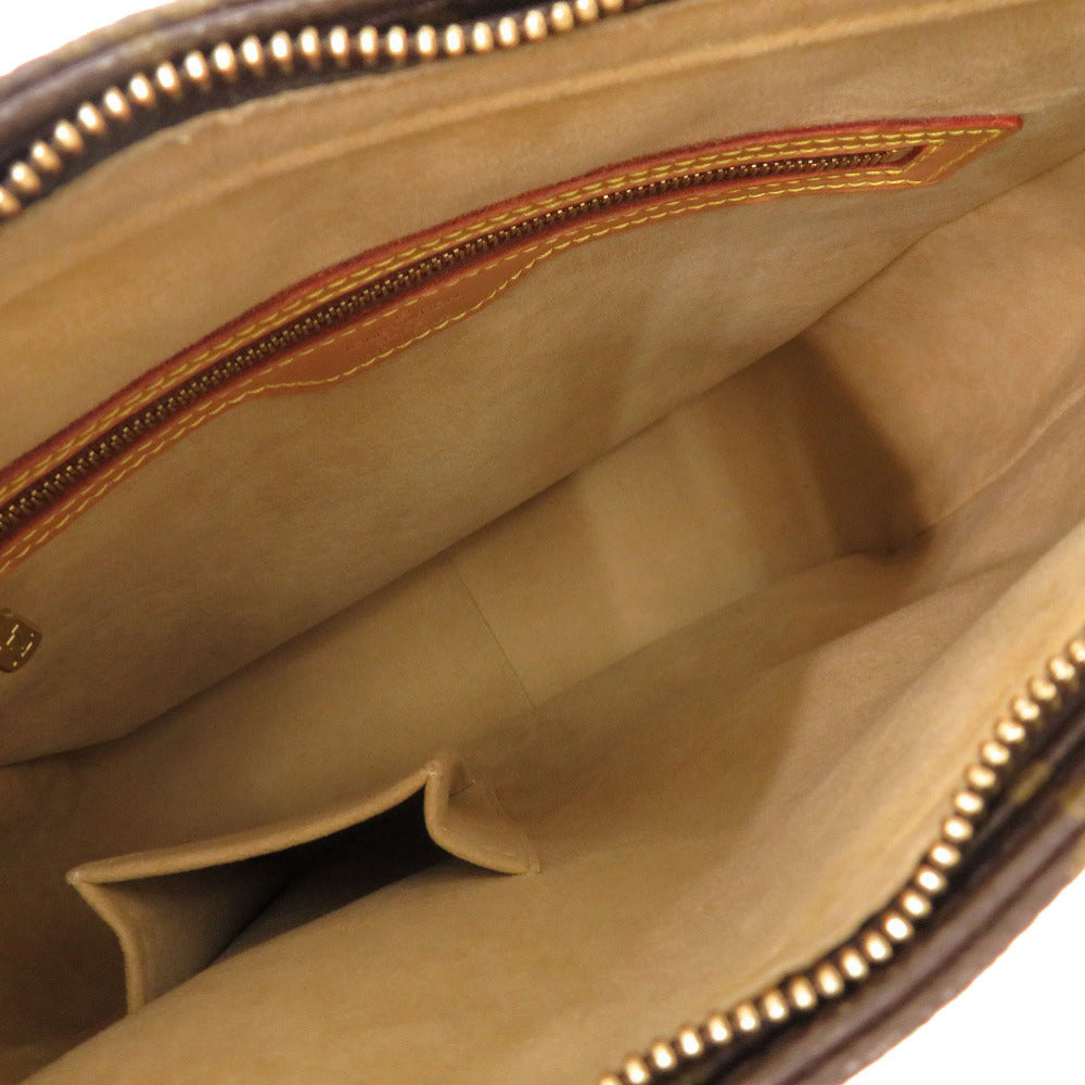 LOUIS VUITTON Shoulder Bag M51145 Monogram canvas Brown Monogram LoopingGM Women Used Authentic