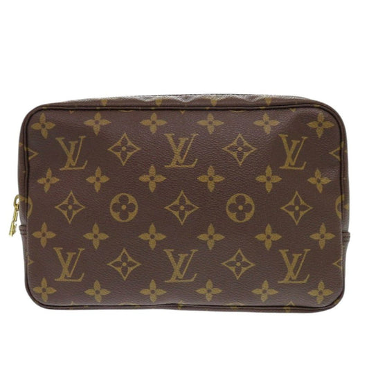 LOUIS VUITTON business bag M47524 Monogram canvas Brown Monogram Truth Cracking T 23