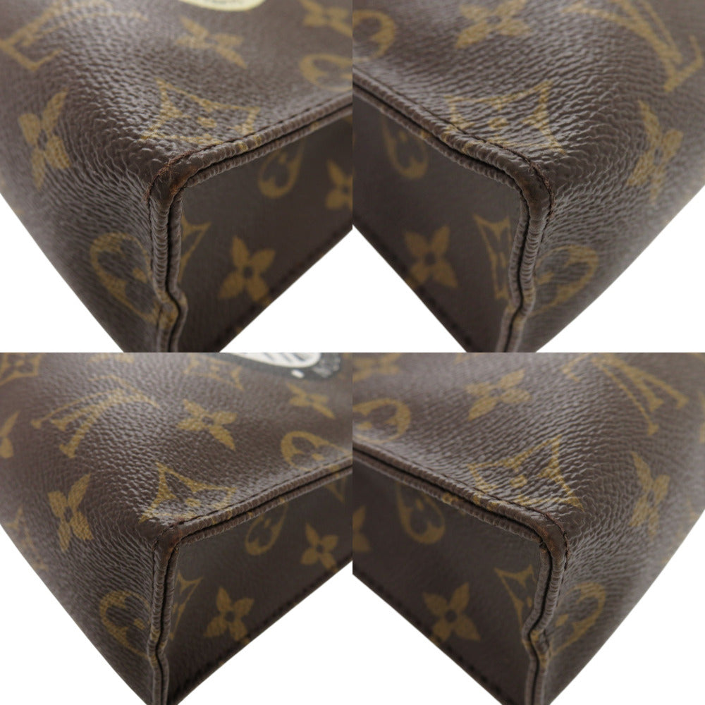 LOUIS VUITTON Clutch bag M41438 Monogram canvas Brown World Tour Monogram posh toilette unisex(Unisex) Used Authentic