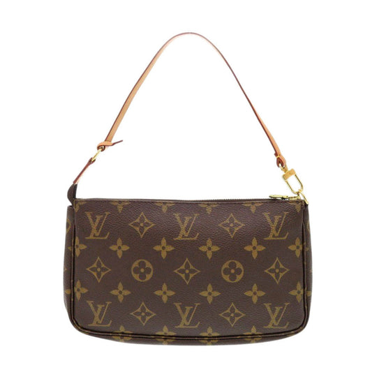 LOUIS VUITTON Pouch M51980 Monogram canvas Brown Accessory pouch Monogram Pochette Accessoires Women Used Authentic