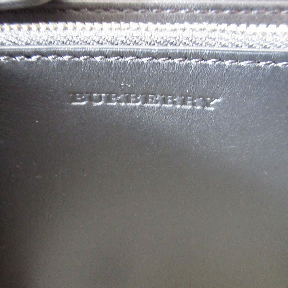 BURBERRY Long Wallet Purse 8006002 leather Navy