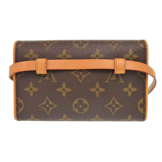LOUIS VUITTON Waist bag M51855 Monogram canvas Brown Monogram Pochette Florentine Women Used Authentic