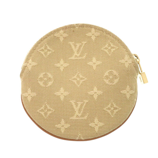LOUIS VUITTON Coin case M92452 Monogram mini canvas beige Monogram Porto Moneron Women Used Authentic