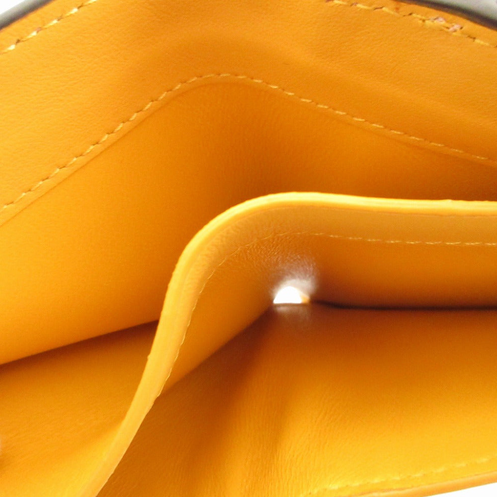 FENDI Bifold Wallet 8M0438 leather pink Peekaboo