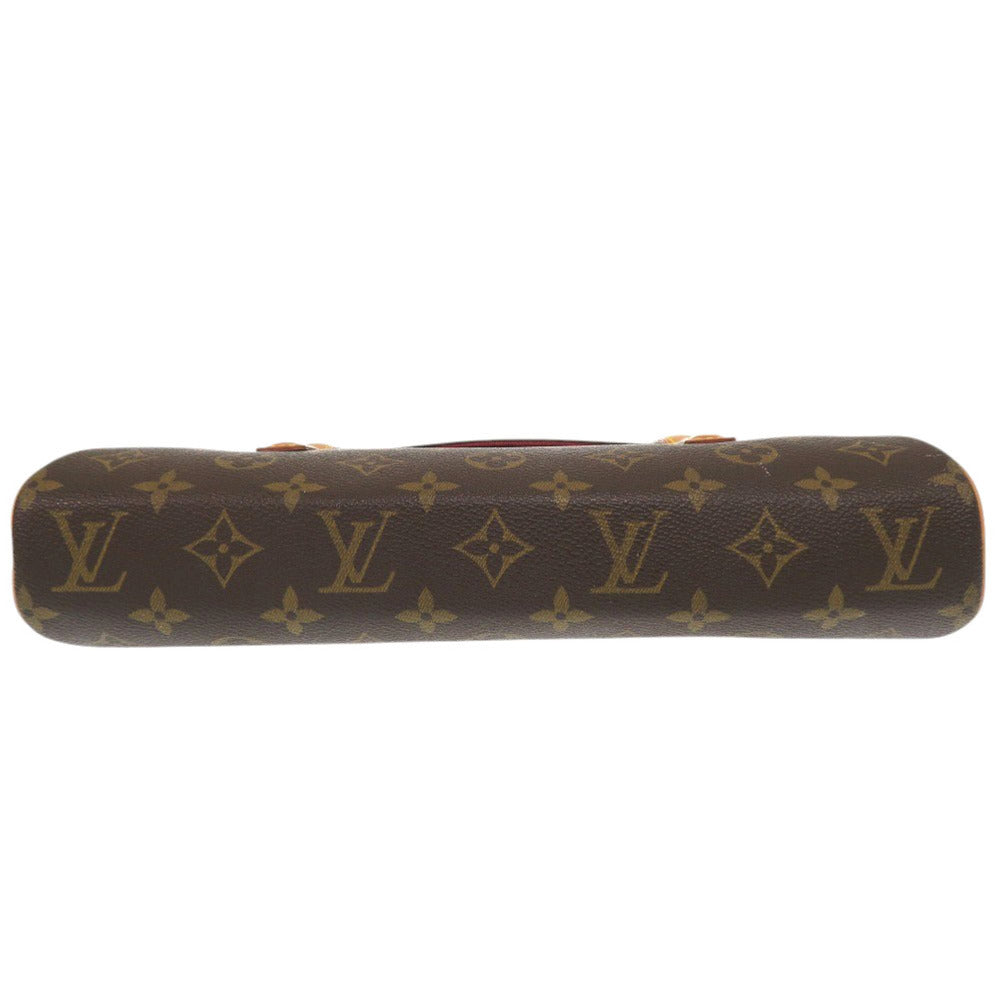 LOUIS VUITTON Handbag M51902 Monogram canvas Brown Monogram Sonatine Women Used Authentic