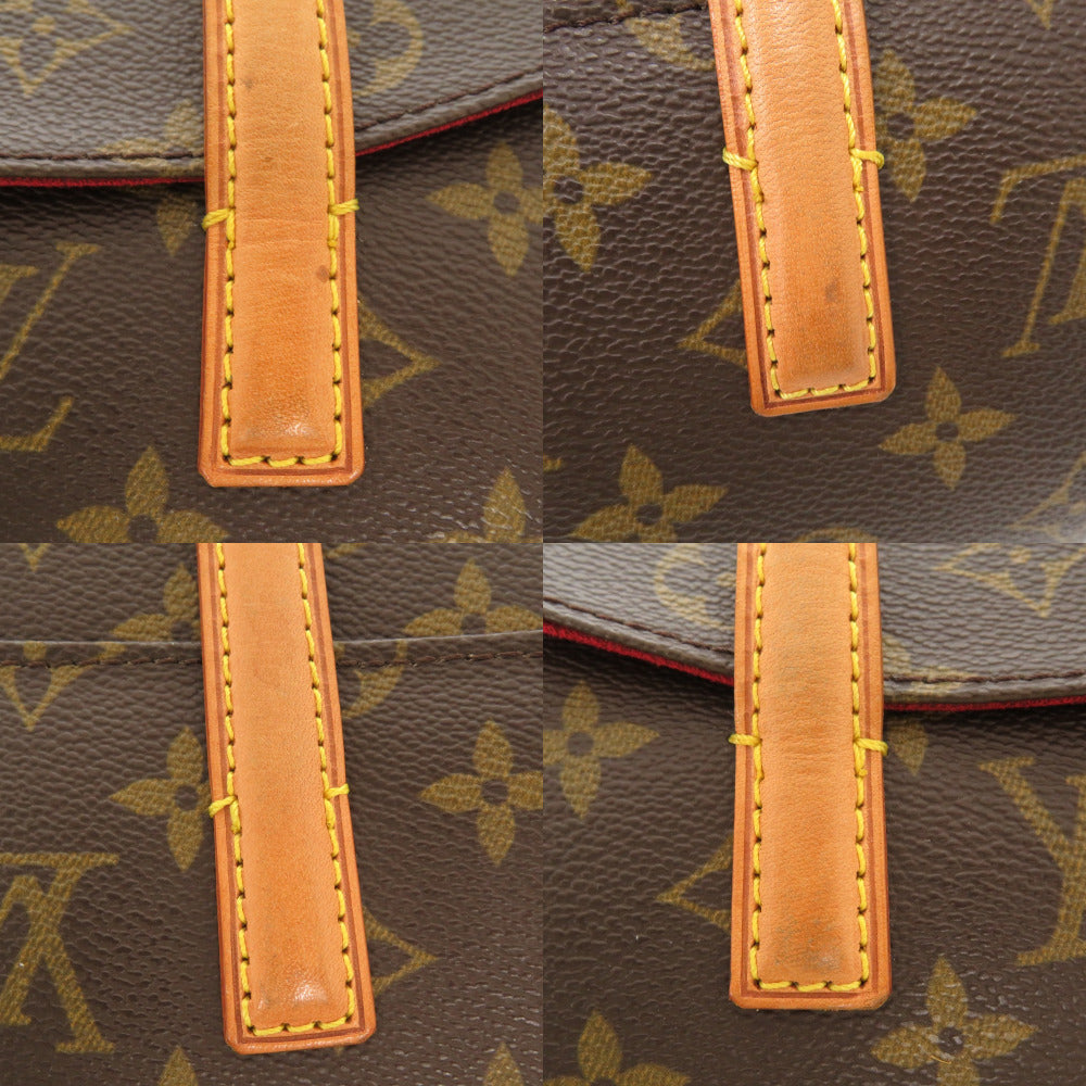 LOUIS VUITTON Handbag M51902 Monogram canvas Brown Monogram Sonatine Women Used Authentic